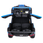 Elektrické autíčko Buggy ATV Racing Dvojmiestne!!! Modrá - 4 X 200 W - 24V7Ah